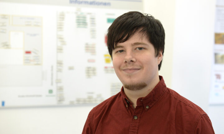 Studienabbrecher und Azubi Matthias Hampe im Ferdinand-Braun-Institut Berlin