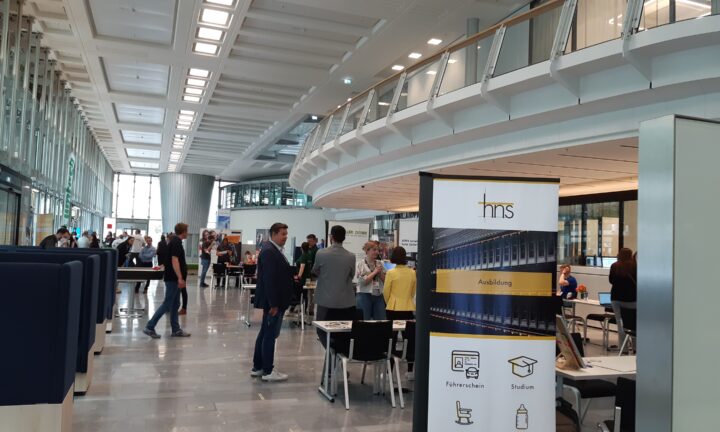 Ludwig-Erhard-Haus während der Matching-Veranstaltung 