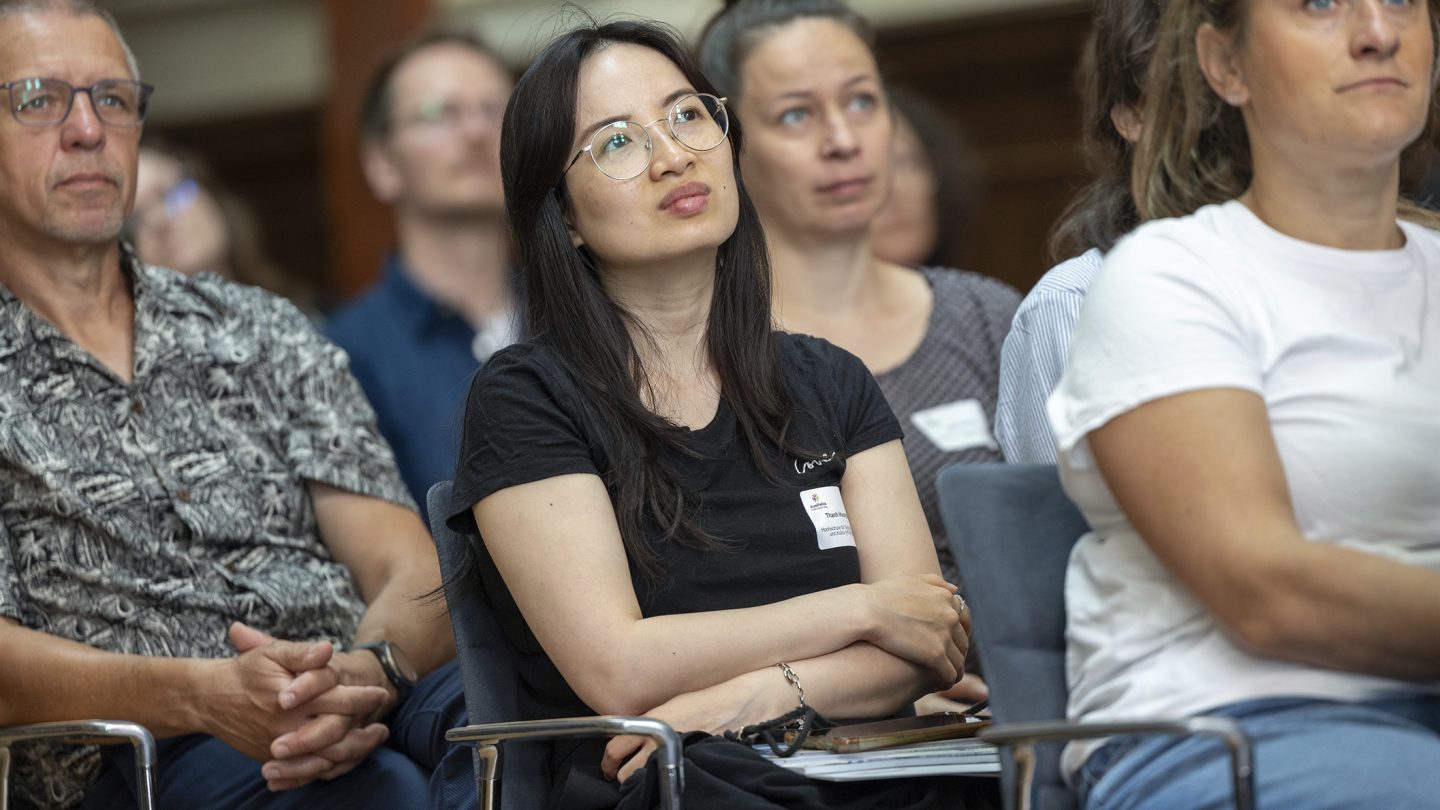 Publikum während der Fachtagung